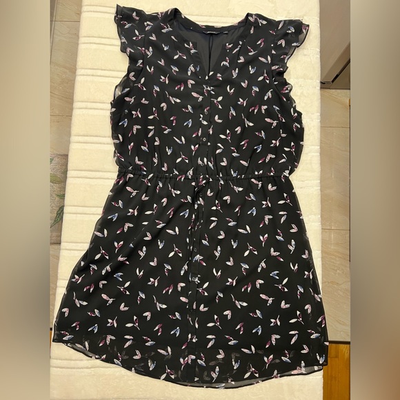 Reitmans Cap sleeves Printed Dress - Picture 1 of 5